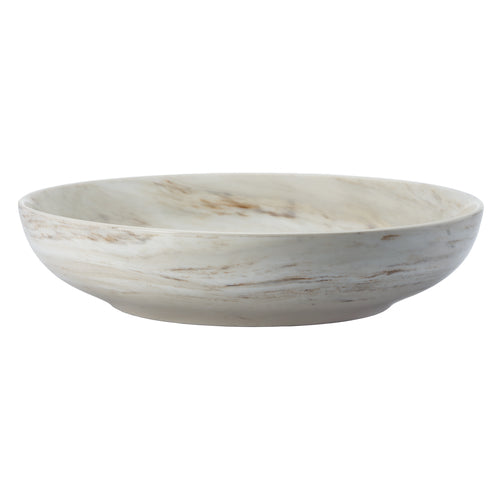 Oneida - Bowl, 48 oz., 10'' dia., round, deep, coupe,  porcelain, glazed finish, Luzerne, Marble