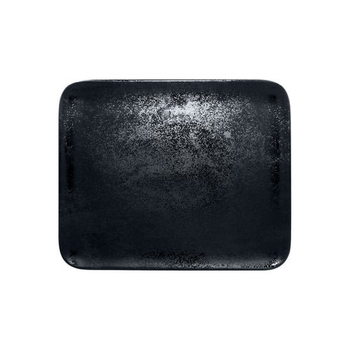 RECTANGULAR PLATE, 13''L, 10.65''W, BLACK KARBON