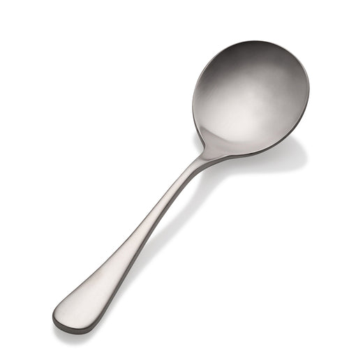 Como Bouillon Spoon, 6-3/8'', 18/10 stainless steel, satin finish