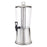 Beverage Dispenser, 2-1/4 Gal, 9-1/8''x10''x22'', AS Container,SS Lid/Ice Core/Base