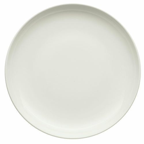 Plate, 9-1/2'' dia., round, stackable, semi-deep coupe, porcelain, Fine Dining pattern, Schonwald, Continental White