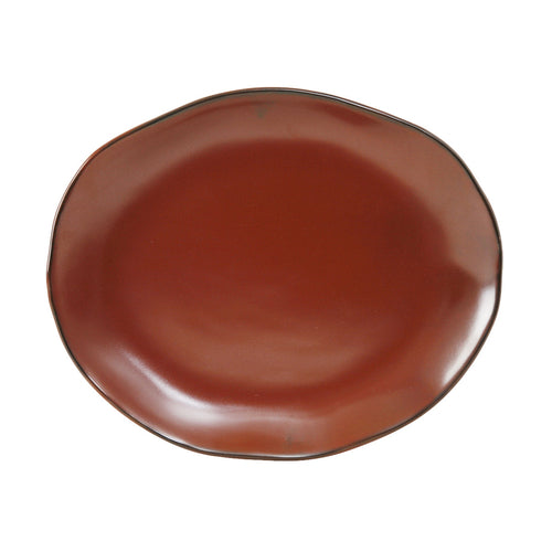 Platter 13-1/4'' x 11'' oval