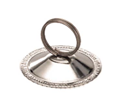 Card/menu Holder 2-1/4'' X 2-3/4'' Ring Clip