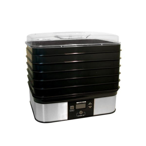 Weston Digital Dehydrator, single zone, (6) 10'' x 12-3/4'' trays, digital thermostat