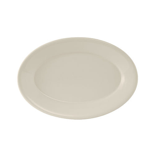 PLATTER 8-1/4''X5-3/4'' OVAL WIDE RIM