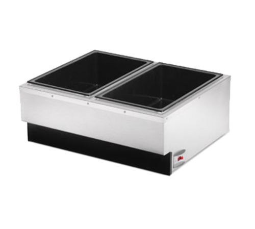 Cayenne Dual Food Warmer, countertop, (2) full size, 24-1/2''W x 30''D x 12-1/2''H, 6'' deep