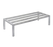 30''x24''x12'' std duty alum dunnage rack