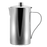 Coffee Pot, 71-1/2 oz., 9-1/4'' H x 4-3/5'' W, x 7-1/2''L, round, with handle, with lid, 18/10