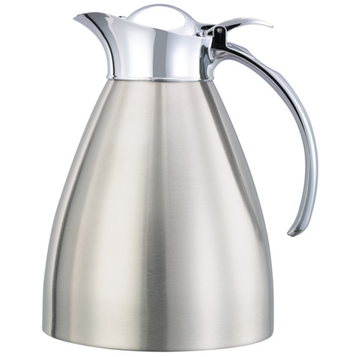 Marquette Series Carafe, 1 liter, vacuum insulated, flip top lid, dishwasher safe