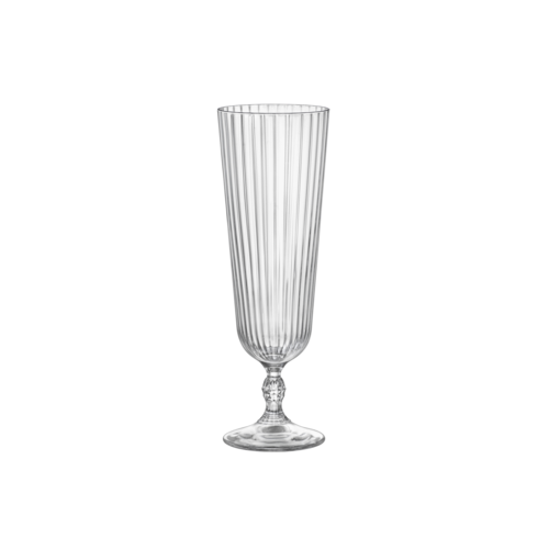 Sling Cocktail Glass, 13.5 oz, (H 8-7/8''; M 3''; T 3''; B 2-3/4'') Soda Lime, Bormioli Rocco, Clear