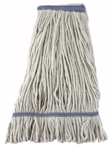 Wet Mop Head, White Yarn, 20oz, 570g, Looped-end