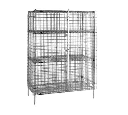 Super Erecta Security Unit Stationary Chrome Plated Finish