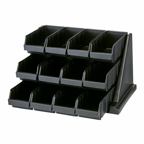 Versa Organizer Rack With (12) Bins 25-1/8''L X 21-3/8''D X 14-1/4''H