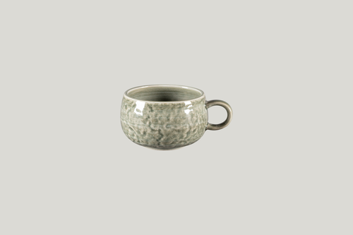 Krush Coffee Cup, 7.8 oz., 3.65'' dia. x 2.35''H Porcelain, Sage