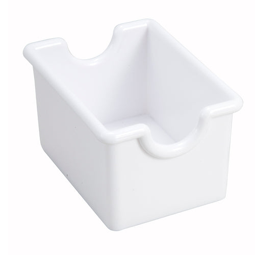 Sugar Packet Holder, Plastic, White