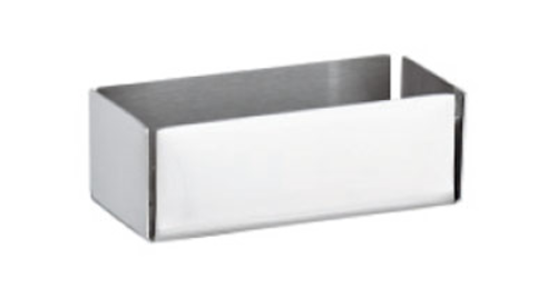 Sugar Packet Holder 4-3/4'' X 2-1/4'' X 1-1/2'' Stainless Steel