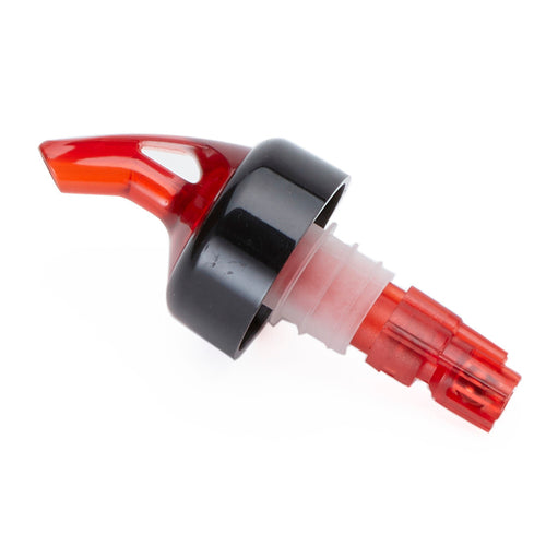 MEASURED POURER, RED BASE, RED NOZZLE, 1 OZ