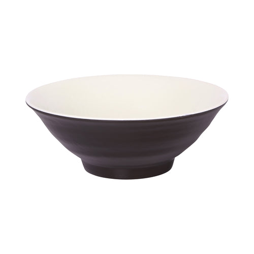 Elite Global Solutions - Bowl, 40 oz., 8-3/8'' dia. x 3-1/8''H, round, two-tone, break, chip