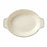 Skillet, 13 oz., 8-3/4'' x 6'' x 1-1/4''H, oval,  porcelain, cream white, Farmhouse