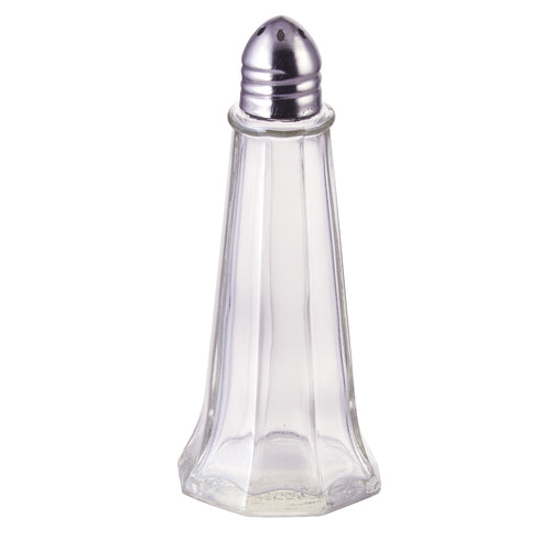 Glass Salt & Pepper Shaker 1 Ounce Tower