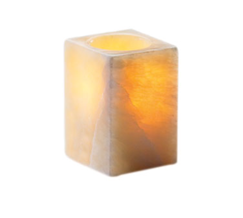 Classic Elegance Alabaster Lamp 3-1/2'' H X 2-1/2'' Dia.