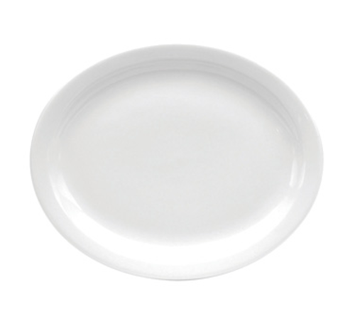 WHITE PLATTER 9 1/2'' NR OLD #R4540000343