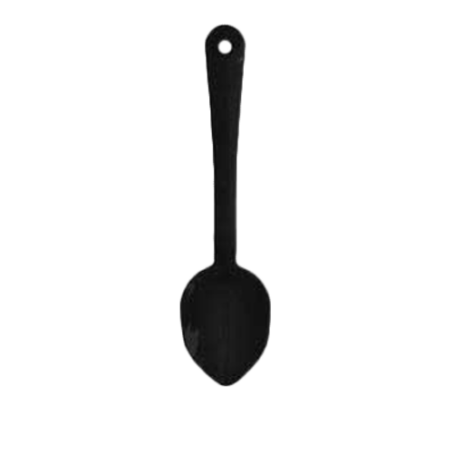 Serving Spoon, 13'', solid, dishwasher safe, polycarbonate, black, NSF