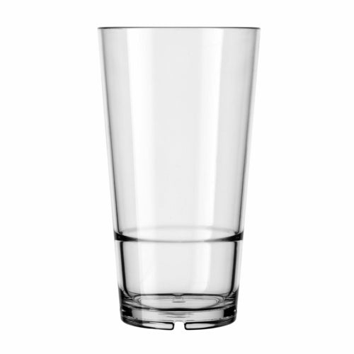 Mixing Glass, 22 oz., stackable, notched bottom, impact & shatter resistant, dishwasher safe