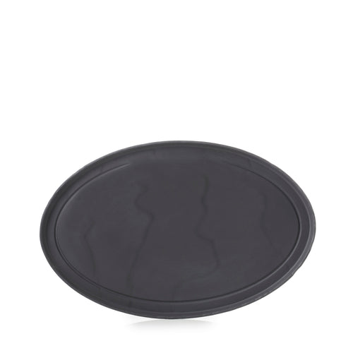 (BA3335-0) Plate, 13-3/4''L x 9''W x 1/2''H, oval, safe for oven, microwave, freezer & dishwasher