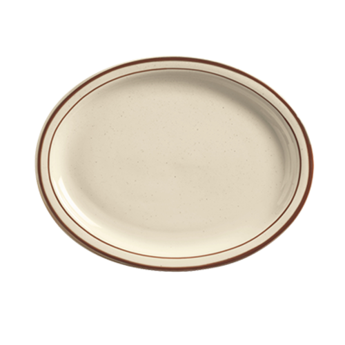 Platter 13-1/4'' x 10-1/8'' oval