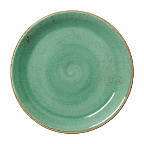 Plate, 11'' dia., round, coupe, freezer/microwave/dishwasher safe, alumina vitrified ceramic