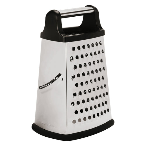 4-Way Grater, 4''L x 3-1/8''W x 9''H, stainless steel, Paderno, Tools & Utensils