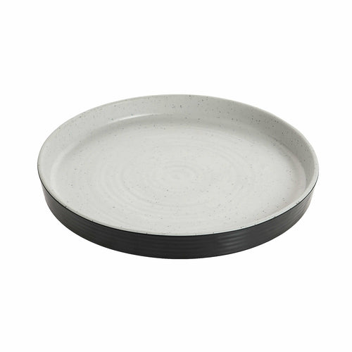 Cheforward Infuse Plate, 8-1/3 dia. x 1-1/10''H, melamine, stone natural