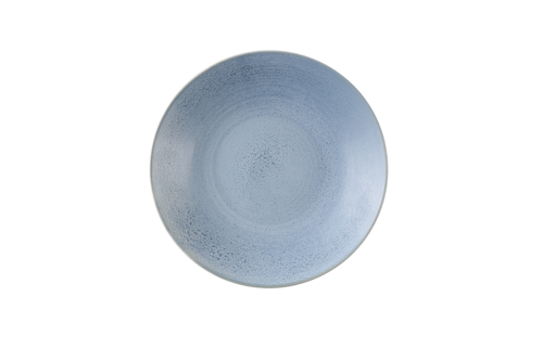 Dudson, Evo Azure Deep Coupe Plate (D:9.5''), Stoneware,