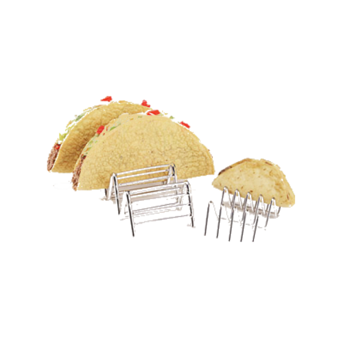 Stainless Steel Taco Holder for Three or Four Tacos
