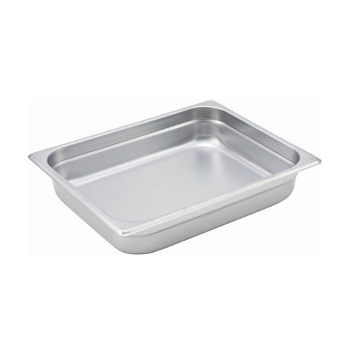 Steam Table Pan Half Size X 2-1/2'' Deep 24 Gauge