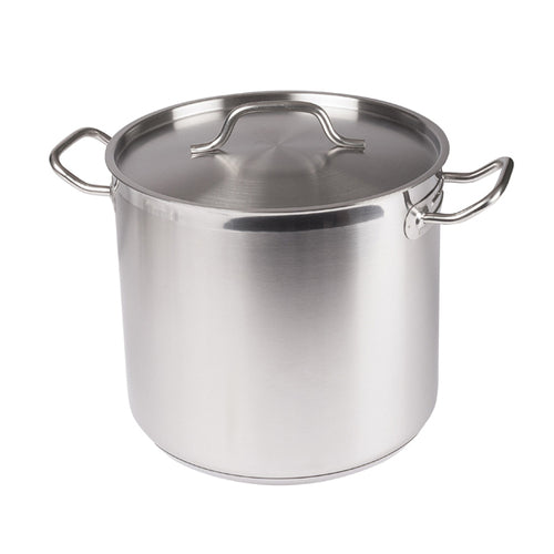 Premium Induction Stock Pot With Cover 16 Quart