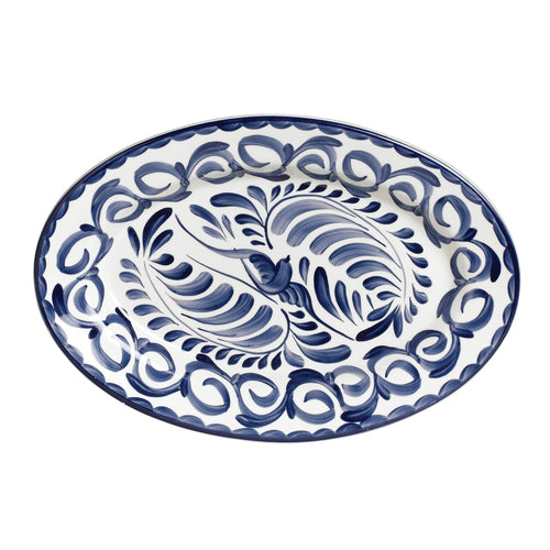 Platter 13-1/2'' x 9-1/4'' oval