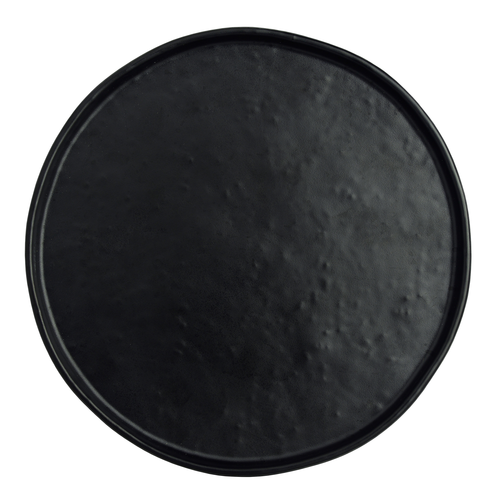 Plate, 8-1/4'' dia. x 3/4''H, round, melamine, Black, Creations, Cali