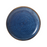 Starlit Plate, 8'' dia., round, coupe, vitrified porcelain, blue