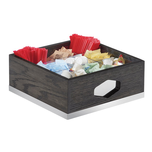 Cinderwood Condiment Organizer  12''W x 12''D x 6''H