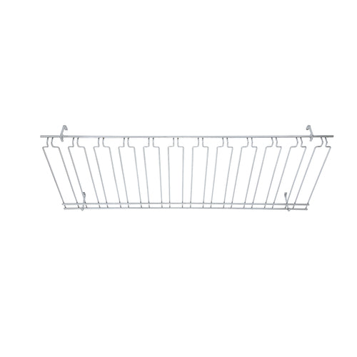 Overhead Glass Rack 18'' X 48'' X 4'' (11) Channels