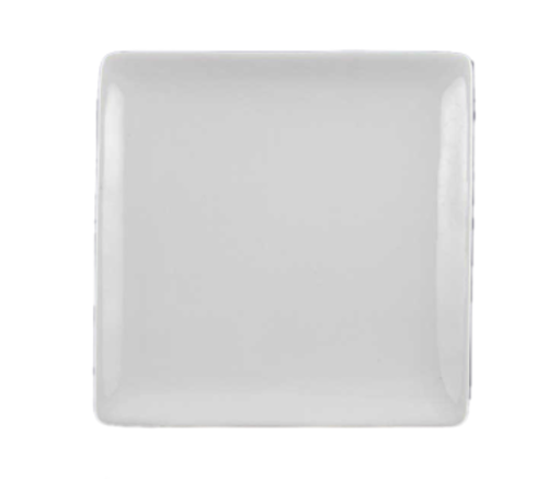 PLATE 5'' X 5'' SQUARE BRIGHT WHITE VENTANA