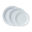 Centuria Plate, 6-1/4'' dia., round, break-resistant, dishwasher safe, BPA free, melamine, white, NSF