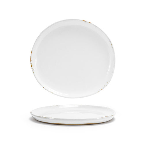 7.5'' Round Artefact Plate - White