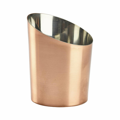 ANGLED CONE 3 3/4 L X 3 5/8 W X 4 1/2 H (15 OZ) COPPER