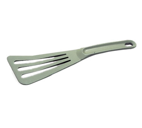 Exoglass Pelton Spatula 12''L X 3-1/2'' Wide Top Slotted