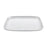 12'' x 7.5'' Irregular Rectangular Melamine Platter, G.E.T. Arctic Mill