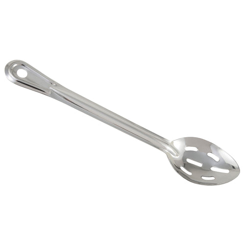 Winco Prime One-piece S/S 11'' Slotted Basting Spoon, NSF