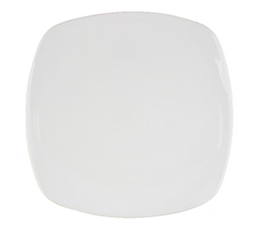 LONDON COLLECTION PLATE 6-1/2'' SQUARE BONE WHITE